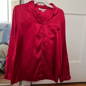 Victoria secret silk pajama set